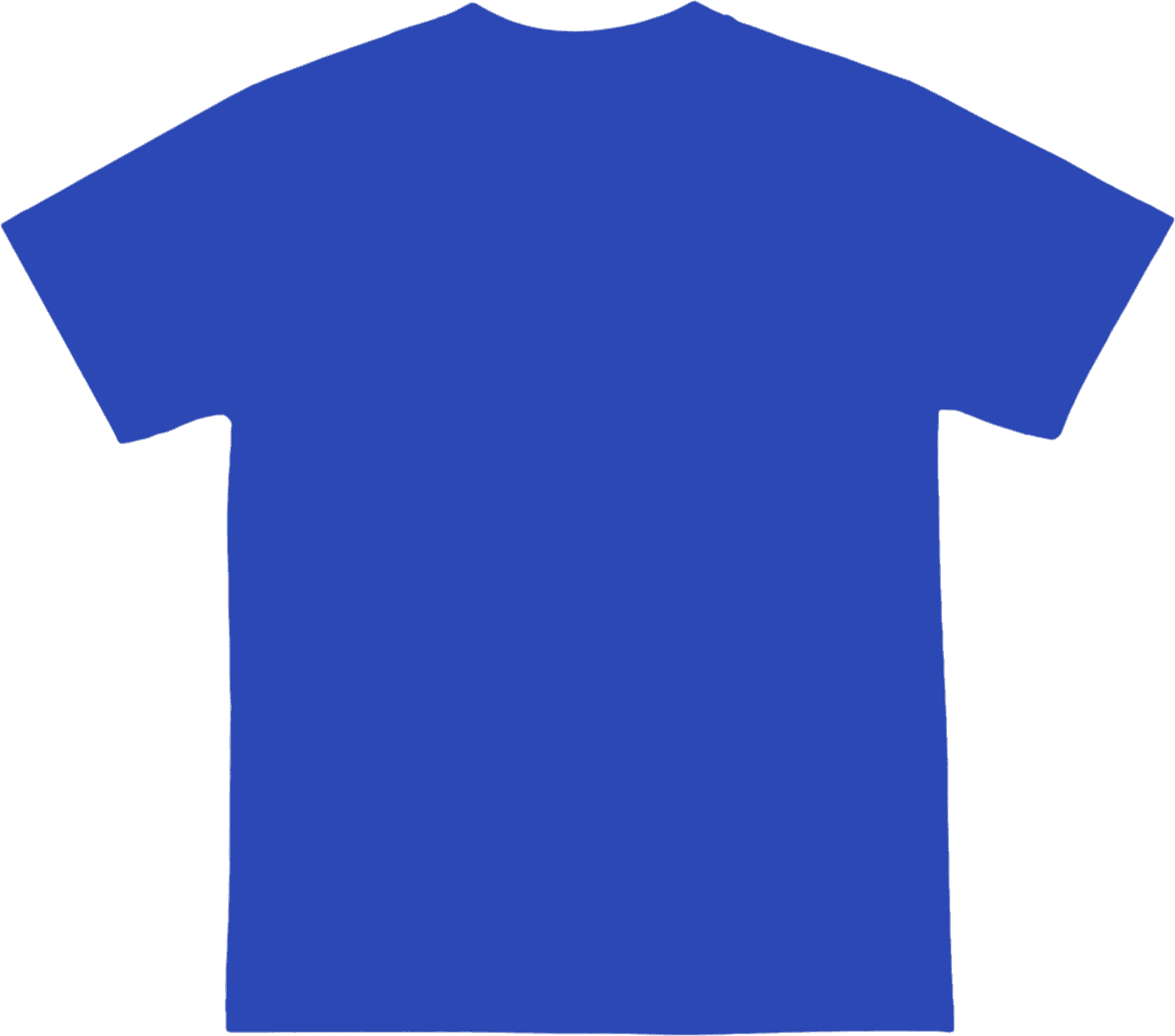 BLUE Premium fabric texture of a bespoke streetwear t-shirt